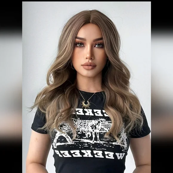 NEW FASHION WAVY SYNTHETIC HAIR WIG - Picture 1 of 6